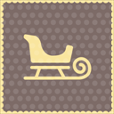 christmas snow boat icon 2